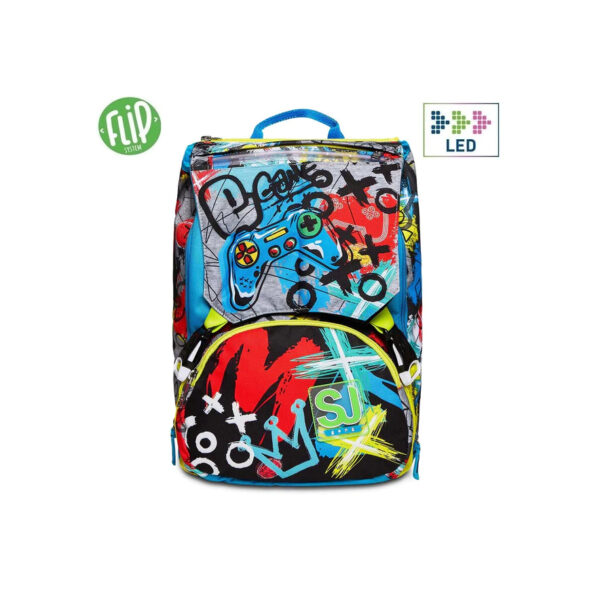 SJ Gang Zaino Estensibile Big Glitzled Boy 20C202312-208 - immagine 2