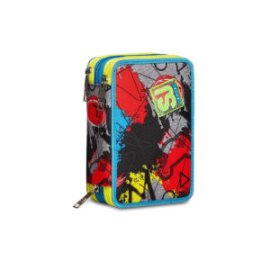 Sj Gang Astuccio 3 Zip Glitzled Boy 30C202309-208