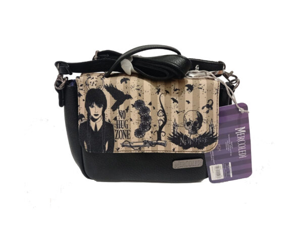 Mercoledi Addams Hand Bag Borsetta con tracolla