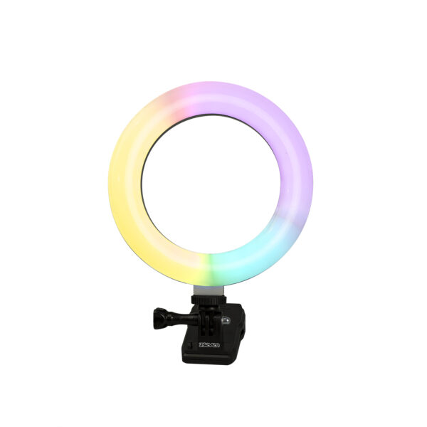 Seven Ring Light da tavolo Multicolor Luci LED D. 16cm - immagine 2