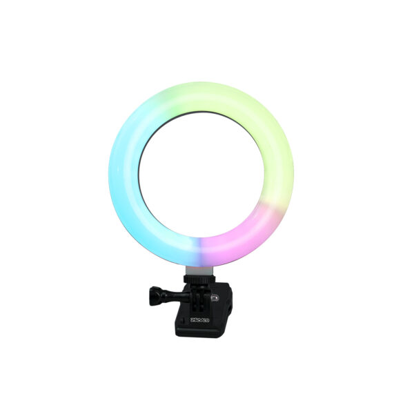 Seven Ring Light da tavolo Multicolor Luci LED D. 16cm - immagine 3