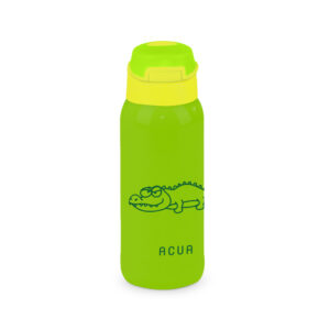 Acua Borraccia Termica Coccodrillo in Acciaio 350ml con cannuccia