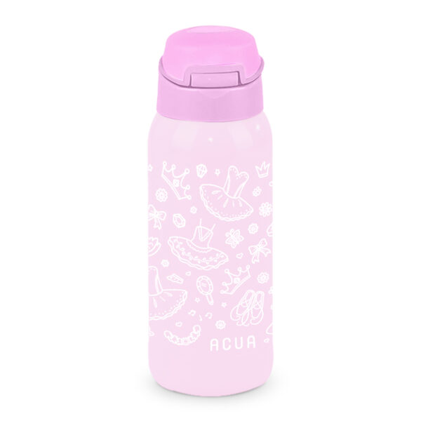 Acua Borraccia Termica Ballerina in Acciaio 350ml con cannuccia