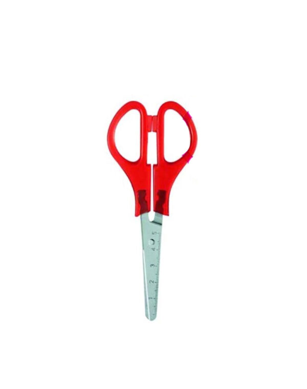 Lebez Forbici Centimetrate Lama inox 13,5cm per Mancini Rosso