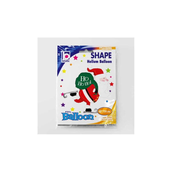 Palloncino in mylar rotondo Merry Merry 45cm - 18" - immagine 2