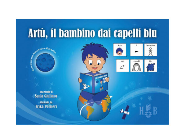 Artù, il bambino dai capelli blu in CAA Comunicazione Aumentativa Alternativa 7+