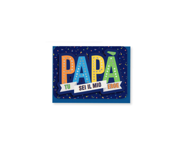 Biglietto di auguri per la Festa del Papà