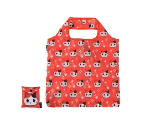 iTotal Shopper Bag Cat Gatto macchietta 42x57cm