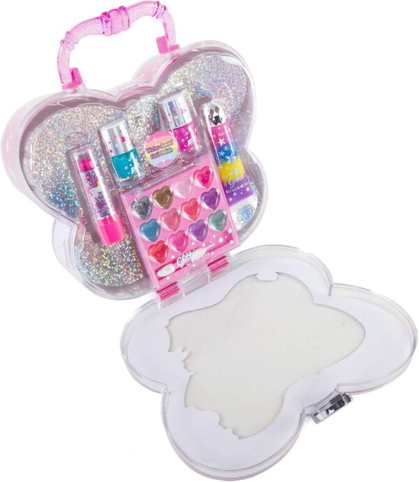 Unicorn Glitter Cosmetic Set Kit Trucco Età 8+ - immagine 3