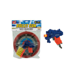 Space Gun con bersaglio 6 dardi soffici