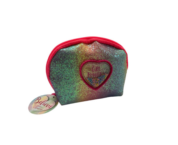 Niji Pochette Glitter Girl Power 15x11x6cm - immagine 5