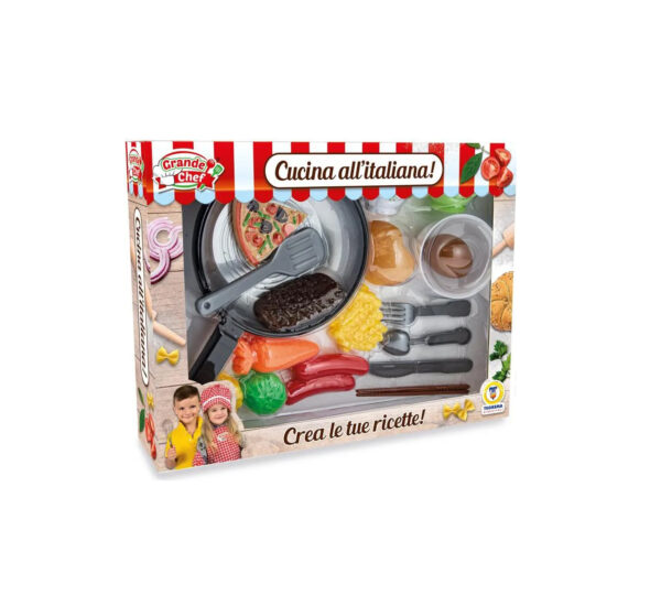 Grande Chef Padella con accessori Crea le tue ricette
