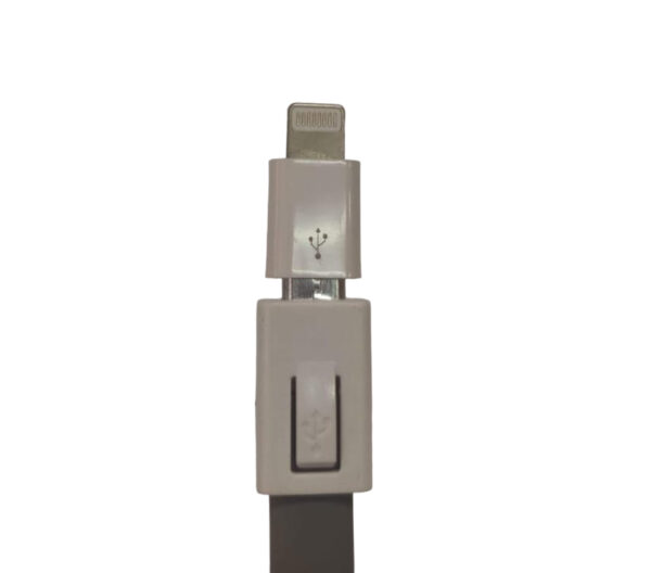 Seven Portachiavi Caricabatterie Trasferimento Dati - USB Micro USB Porta Lightning - immagine 4