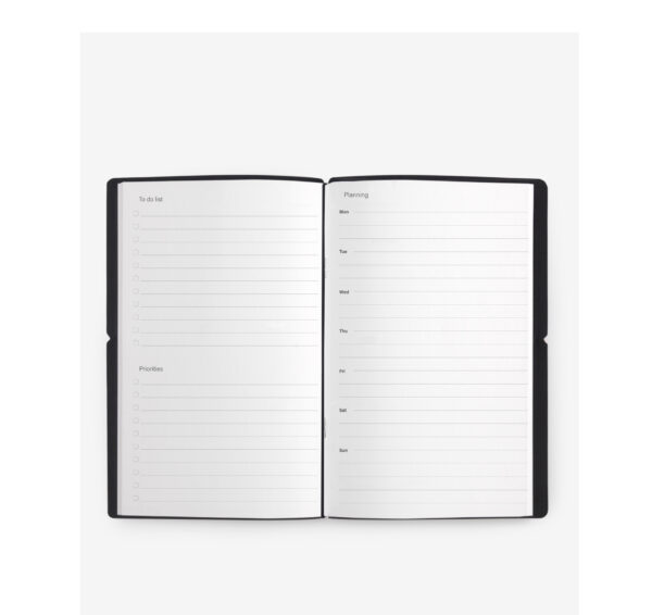 Modimò Nero di Venere Organizer Taccuino 13x21cm - immagine 3