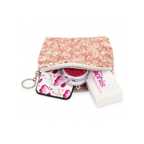 Niji Pochette paillettes Le folies de Paris Ramato 16,5x12x5cm - immagine 2
