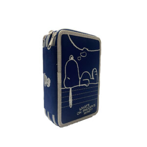 Snoopy Astuccio 3 Zip Completo Whats on Snoopy's Mind