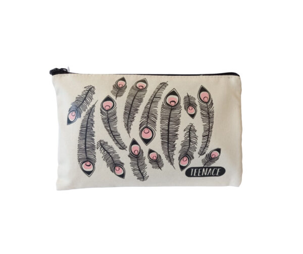 Seven Teenace Astuccio Trousse in cotone 25x16cm