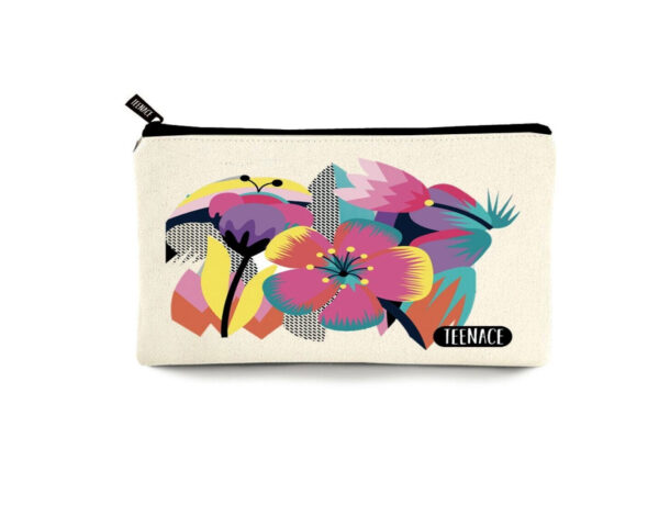 Seven Teenace Astuccio Trousse in cotone 25x16cm