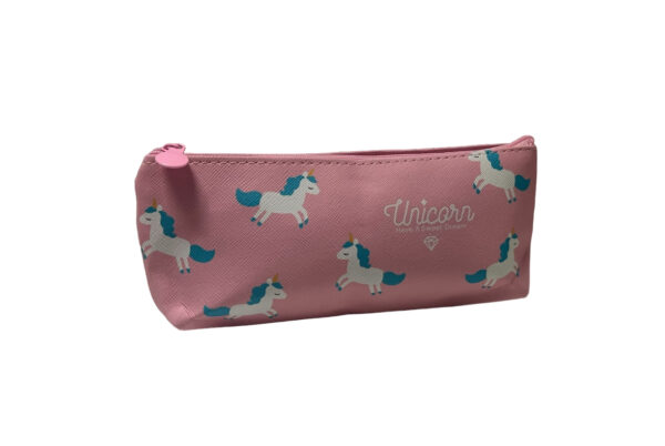 Unicorn Have A Sweet Dream Astuccio Bustina Pochette 20x9cm Rosa