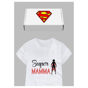 Maglietta Festa della Mamma Super Mamma