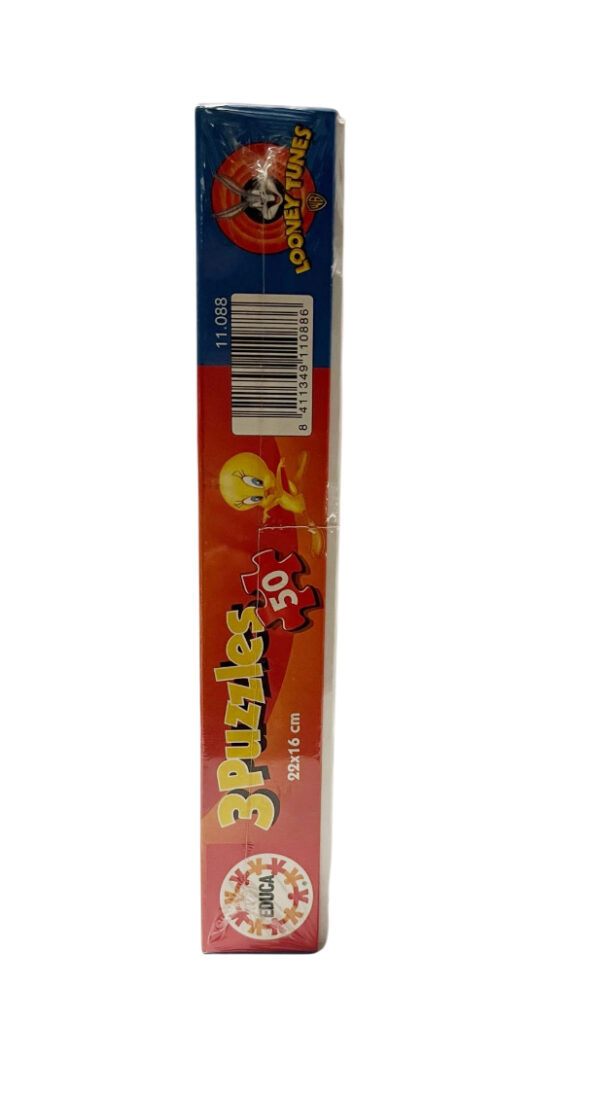 Educa 3 Puzzle Looney Tunes 22x16cm 50pz - immagine 4
