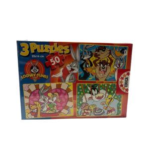 Educa 3 Puzzle Looney Tunes 22x16cm 50pz