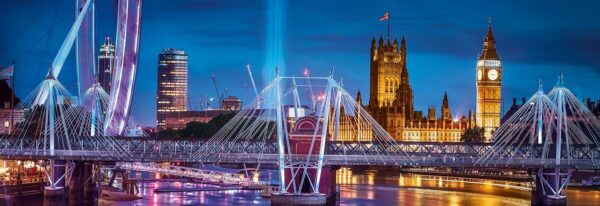 Clementoni Collection Panorama Puzzle Londra 1000pz London - immagine 2