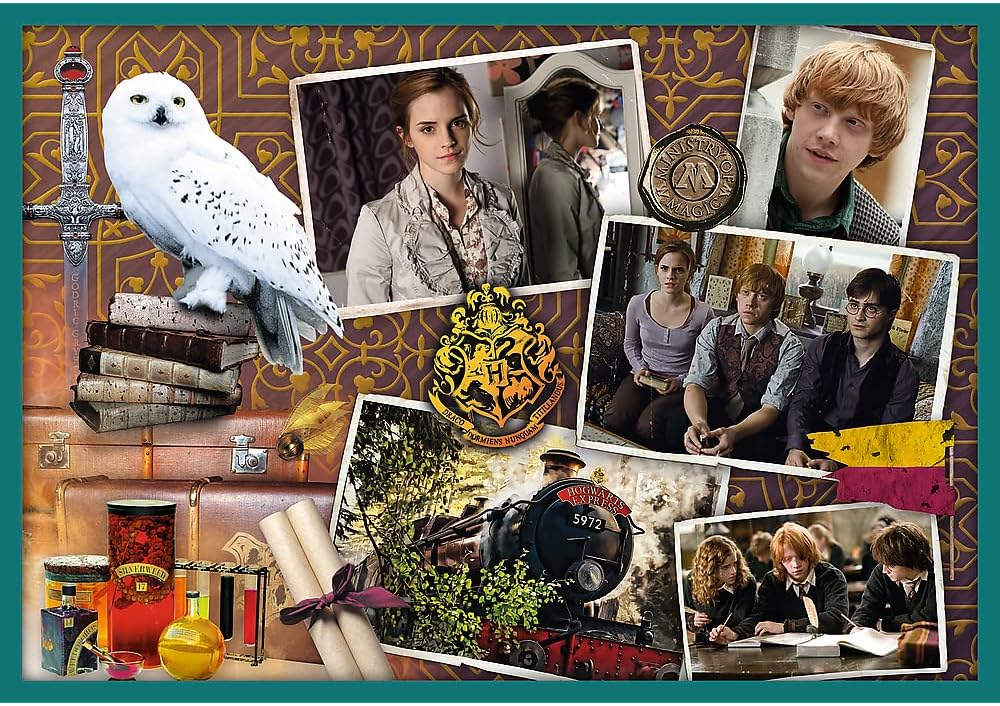 Trefl Puzzle 10 in 1 Harry Potter 3x48pz 3x35pz 4x20pz Età 4+ - immagine 2