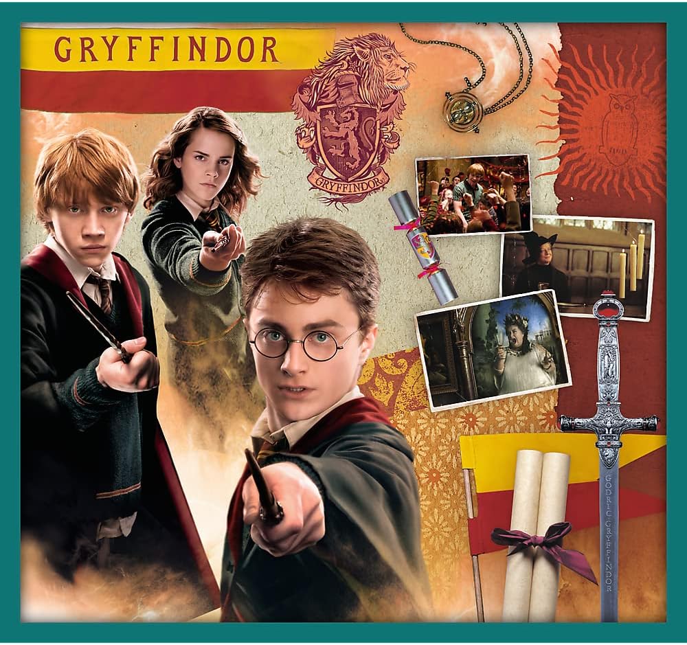 Trefl Puzzle 10 in 1 Harry Potter 3x48pz 3x35pz 4x20pz Età 4+ - immagine 11