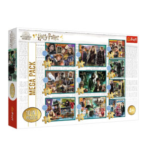 Trefl Puzzle 10 in 1 Harry Potter 3x48pz 3x35pz 4x20pz Età 4+