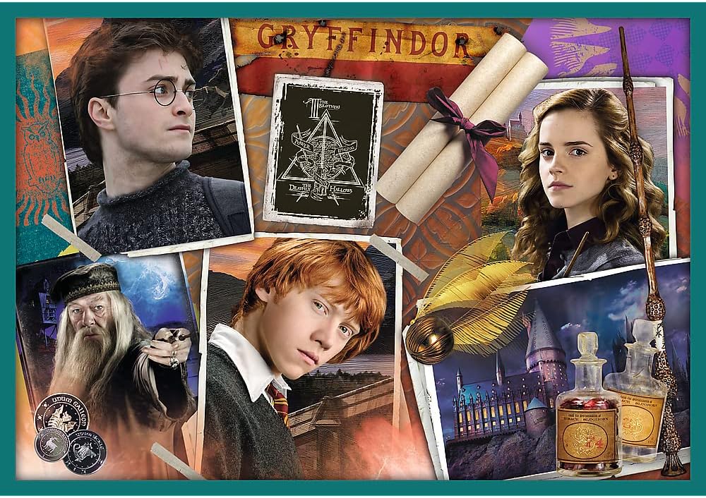 Trefl Puzzle 10 in 1 Harry Potter 3x48pz 3x35pz 4x20pz Età 4+ - immagine 6