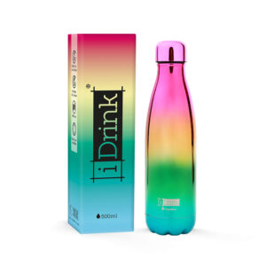 iDrink Borraccia Termica 500ml Metallic Rainbow