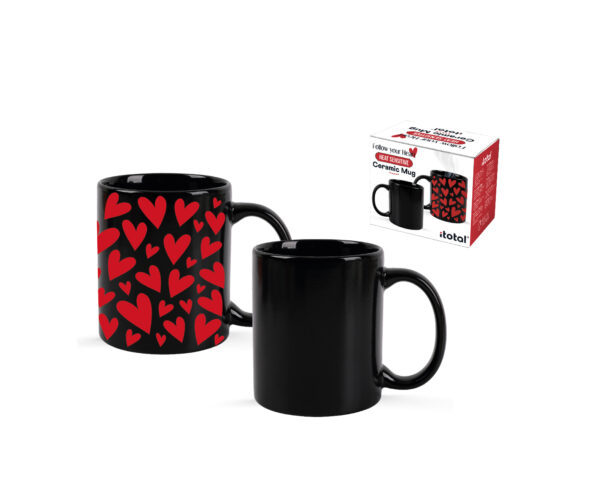 iTotal Tazza cambia colore FOLLOW YOUR HEART