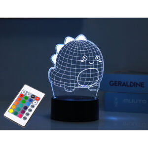 I-Total Lampada LED 3D Hello Dino