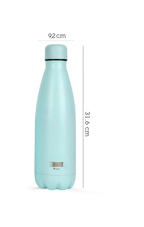 iDrink Borraccia Termica 1000ml Verde Menta - immagine 2