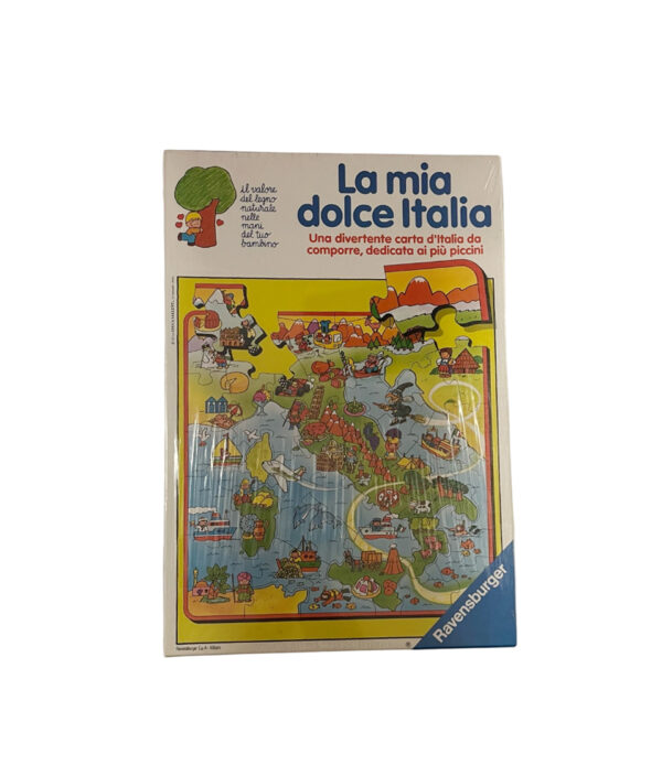 Ravensburger Puzzle in legno La mia dolce Italia Età 3-6 anni