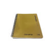 Mitama Quaderno Spiralato a quadretti Colortouch Metallic Edition Oro 17x24x1cm