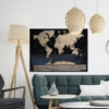 iTotal Poster Mappa del Mondo Scratch Gratta e Segna i Tuoi Viaggi 82x59cm - immagine 2