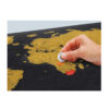 iTotal Poster Mappa del Mondo Scratch Gratta e Segna i Tuoi Viaggi 82x59cm