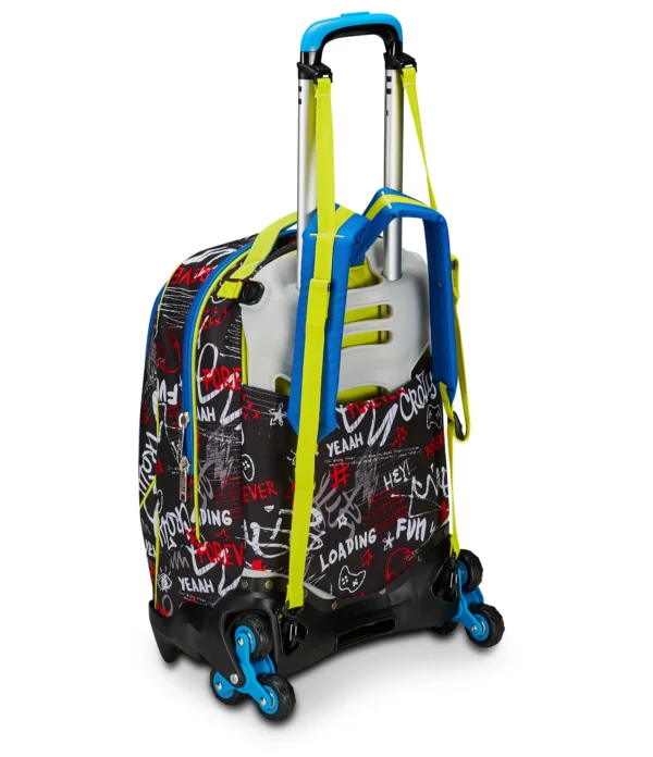 Sj Gang Jack Trolley 3 Ruote Born To Fun 20C202404-899 - immagine 2