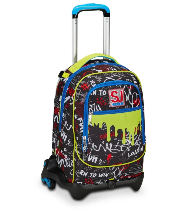 Sj Gang Jack Trolley 3 Ruote Born To Fun 20C202404-899 - immagine 3