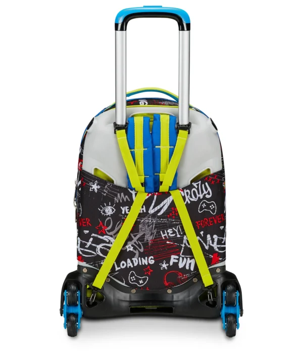 Sj Gang Jack Trolley 3 Ruote Born To Fun 20C202404-899 - immagine 5