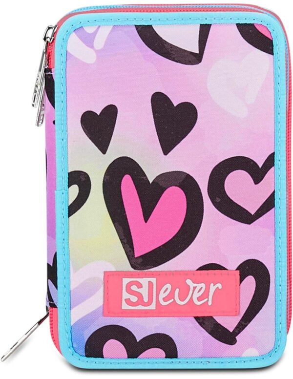 Sj Gang Astuccio 3 Zip Heartscope 30C202423-5C1 - immagine 3