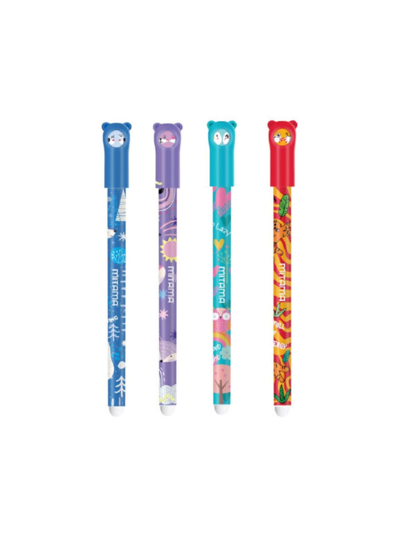 Mitama Penna Cancellabile Spinny Fantasy 0.7mm Blu