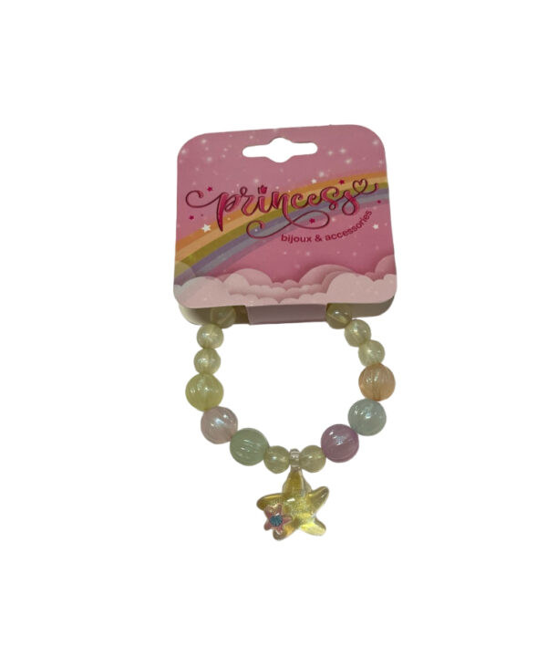 Bracciale elastico bambina con charm Stella Marina - immagine 2
