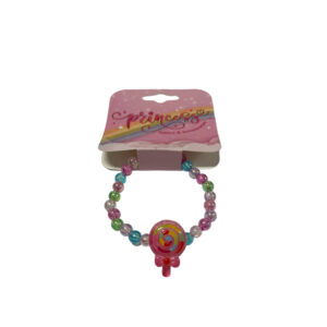 Bracciale elastico bambina con charm Lolipop Lecca Lecca