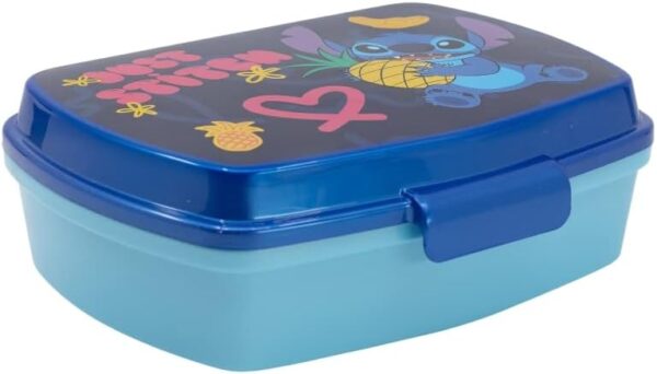 Portamerenda Stitch 17x14x6cm Lunch Box - immagine 2