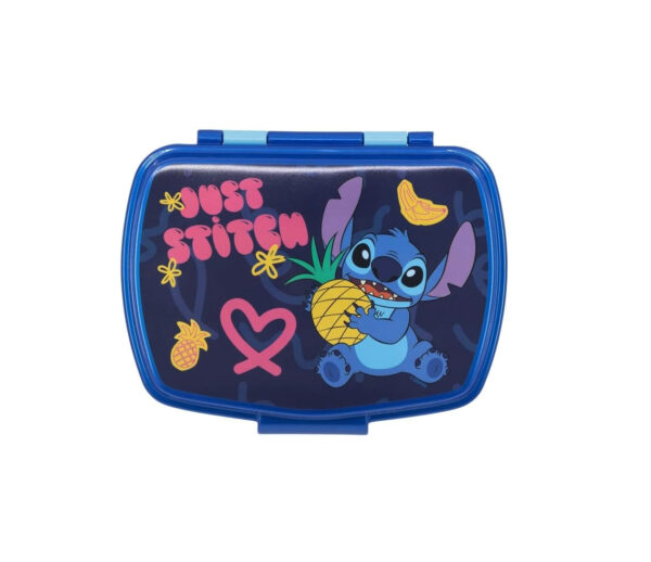 Portamerenda Stitch 17x14x6cm Lunch Box