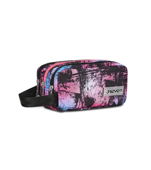 Seven Astuccio Portapenne 3 zip Freethink Girl 300102496-3C9