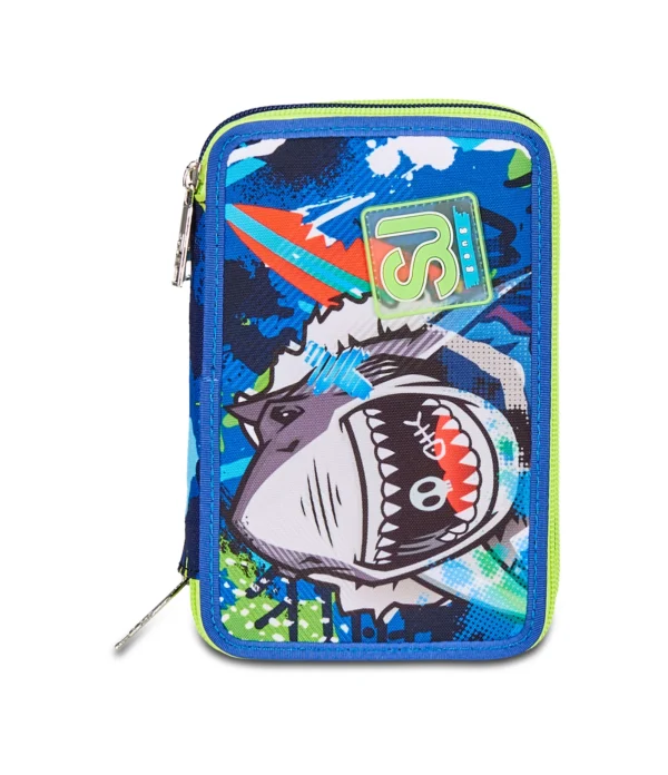 Sj Gang Astuccio 3 Zip Sharkstory 30C202467-574 - immagine 6